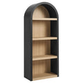 Caleb 4 Arched Display Shelf Bookcase by Modway