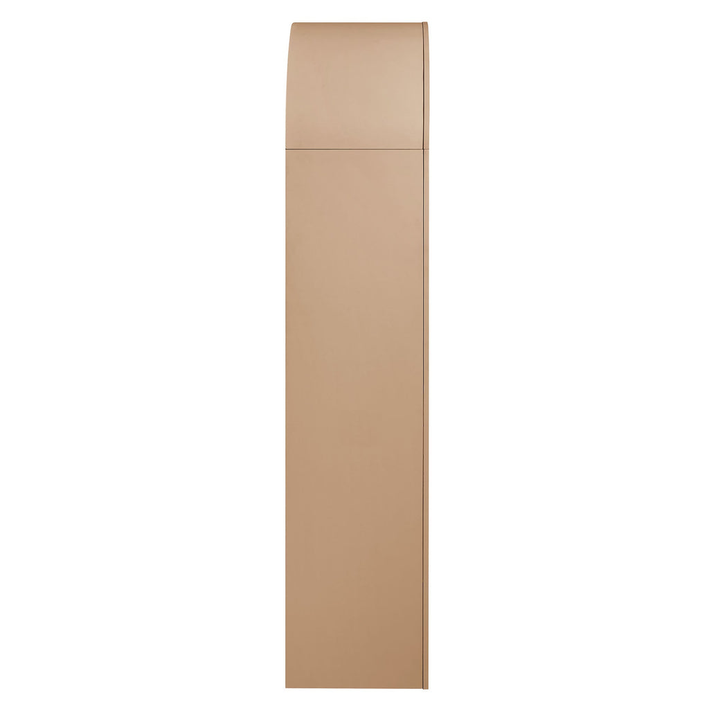 Caleb 4 Arched Display Shelf Bookcase by Modway