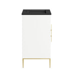 Awaken 24" Bathroom Vanity by Modway - White Black / White White