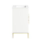 Awaken 24" Bathroom Vanity by Modway - White Black / White White