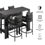 Tahoe 5-Piece Outdoor Patio Bar Table Set by Modway