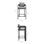 Tahoe 5-Piece Outdoor Patio Bar Table Set by Modway