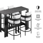 Tahoe 5-Piece Outdoor Patio Bar Table Set by Modway