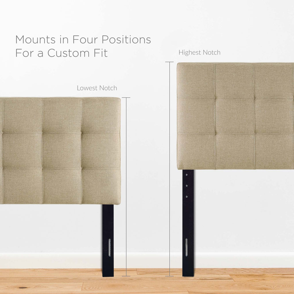 Lily Upholstered Fabric Headboard by Modway