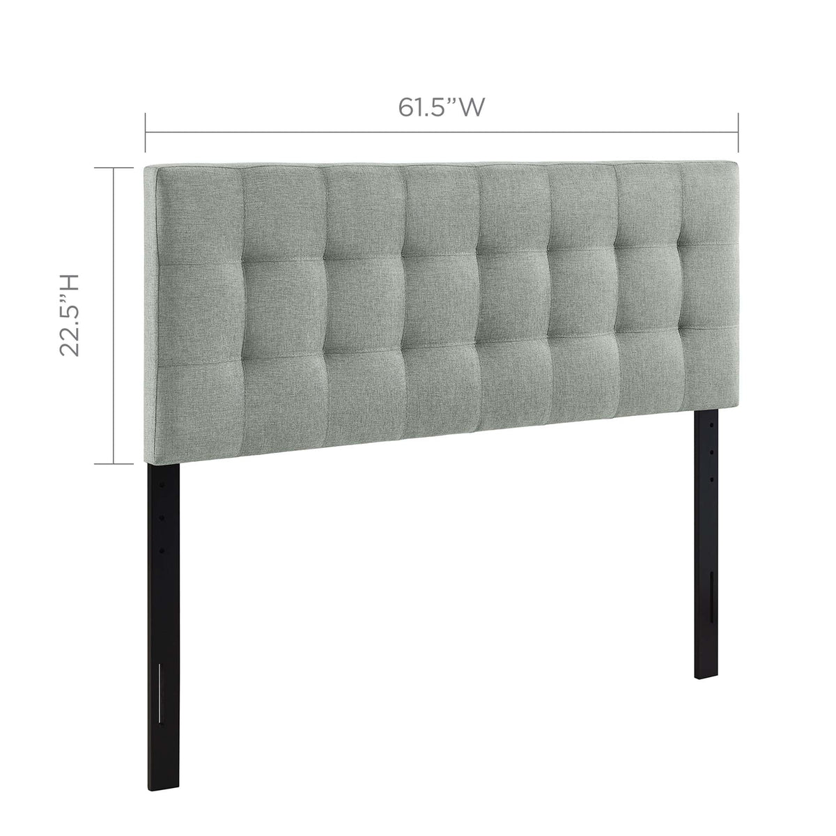 Lily Upholstered Fabric Headboard by Modway