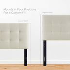 Lily Upholstered Fabric Headboard by Modway