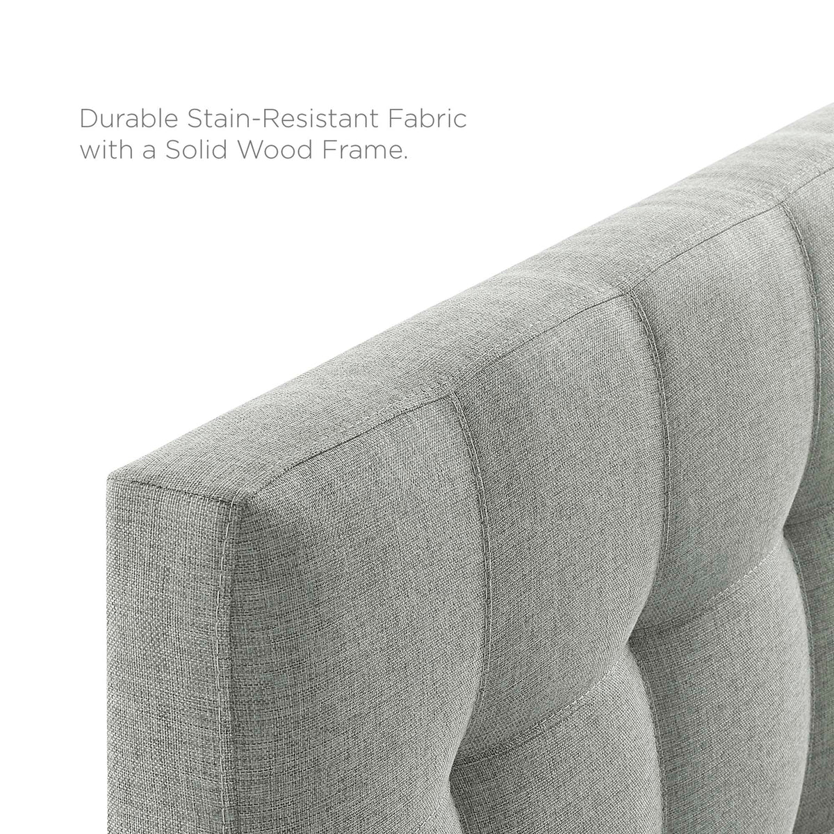 Lily Upholstered Fabric Headboard by Modway