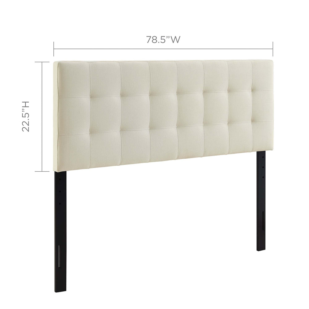 Lily Upholstered Fabric Headboard by Modway