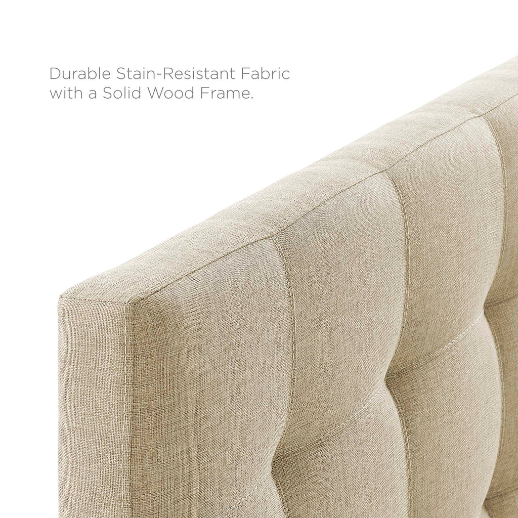 Lily Upholstered Fabric Headboard by Modway