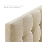 Lily Upholstered Fabric Headboard by Modway