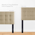 Lily Upholstered Fabric Headboard by Modway