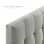 Lily Upholstered Fabric Headboard by Modway