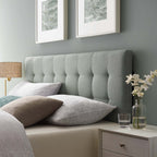 Lily Upholstered Fabric Headboard by Modway