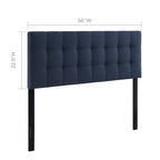 Lily Upholstered Fabric Headboard by Modway