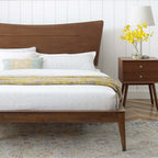 Astra Wood King Platform Bed by Modway