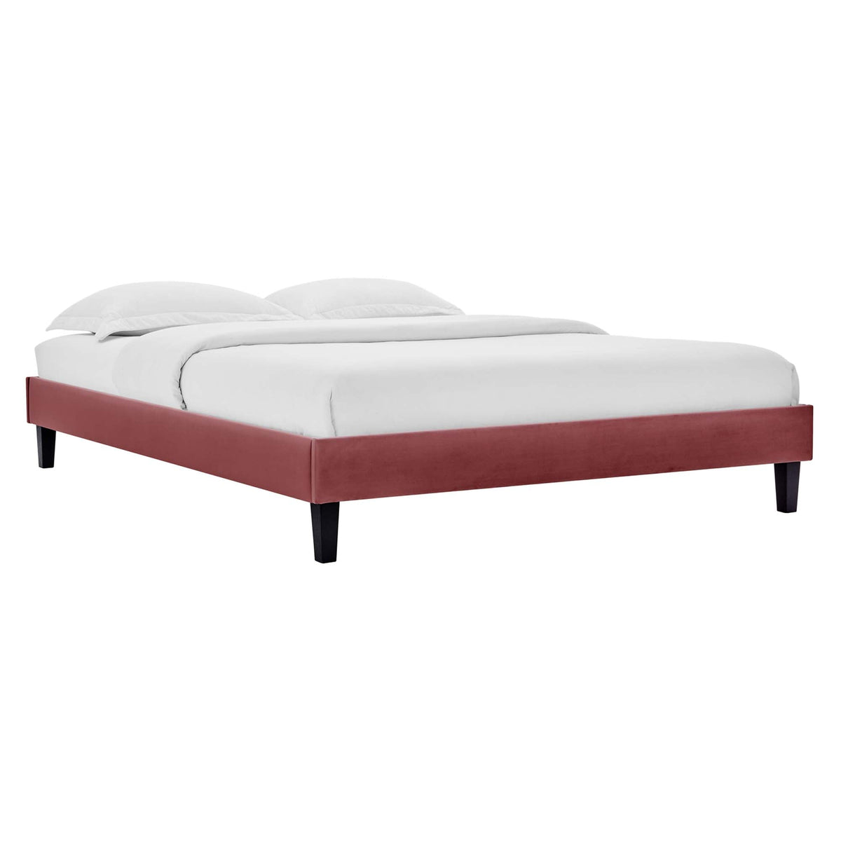 Reign Performance Velvet Platform Bed Frame by Modway
