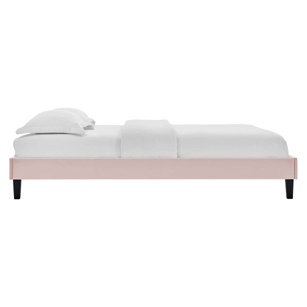 Reign Performance Velvet Platform Bed Frame by Modway