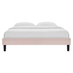 Reign Performance Velvet Platform Bed Frame by Modway