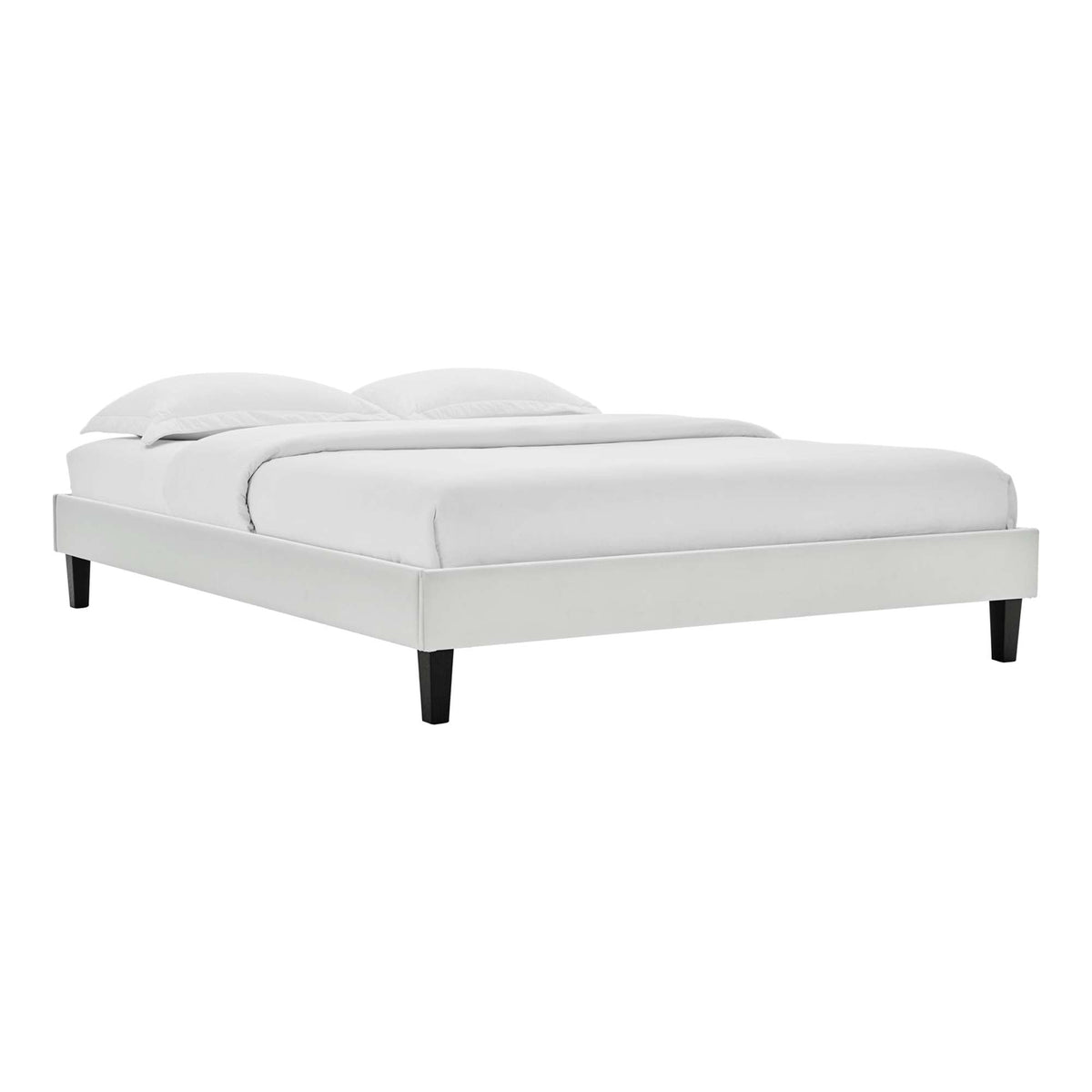 Reign Performance Velvet Platform Bed Frame by Modway