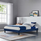 Reign Performance Velvet Platform Bed Frame by Modway