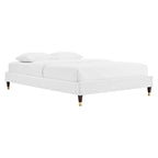 Harlow Performance Velvet Platform Bed Frame by Modway