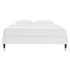 Harlow Performance Velvet Platform Bed Frame by Modway