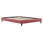 Harlow Performance Velvet Platform Bed Frame by Modway