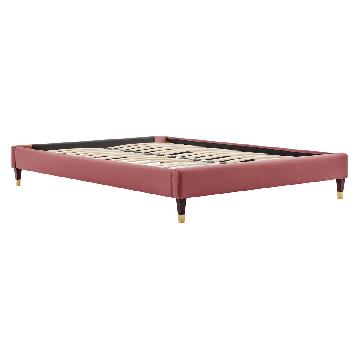 Harlow Performance Velvet Platform Bed Frame by Modway