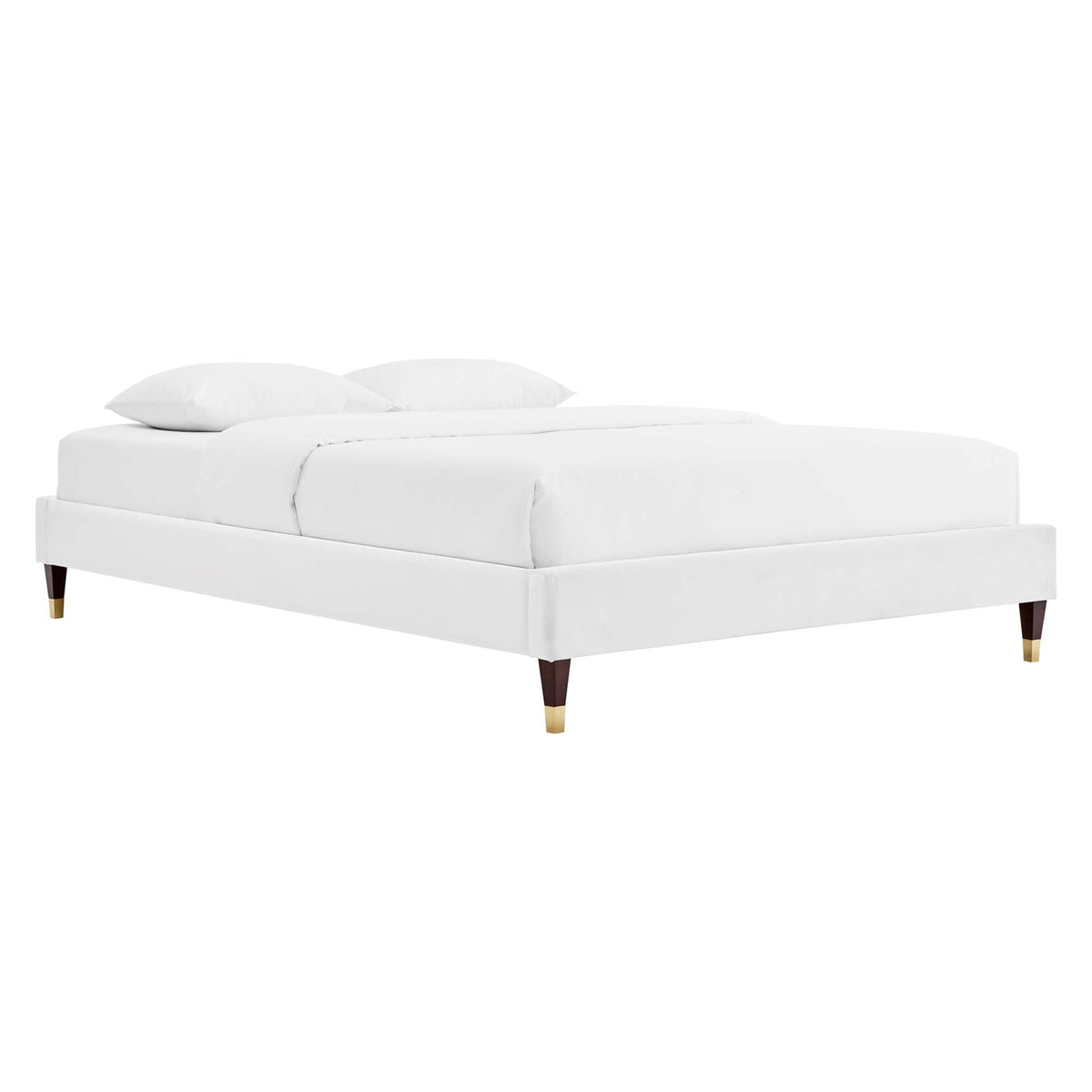 Harlow Performance Velvet Platform Bed Frame by Modway