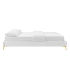 Gwyneth Tufted Performance Velvet Queen Platform Bed by Modway - MOD-6751