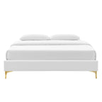 Gwyneth Tufted Performance Velvet Queen Platform Bed by Modway - MOD-6751
