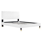 Roxanne Performance Velvet Platform Bed by Modway
