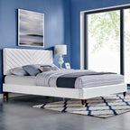 Roxanne Performance Velvet Platform Bed by Modway