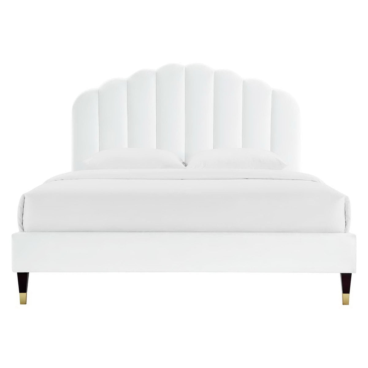 Daisy Performance Velvet Platform Bed by Modway