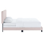 Celine Channel Tufted Performance Velvet Full Bed by Modway