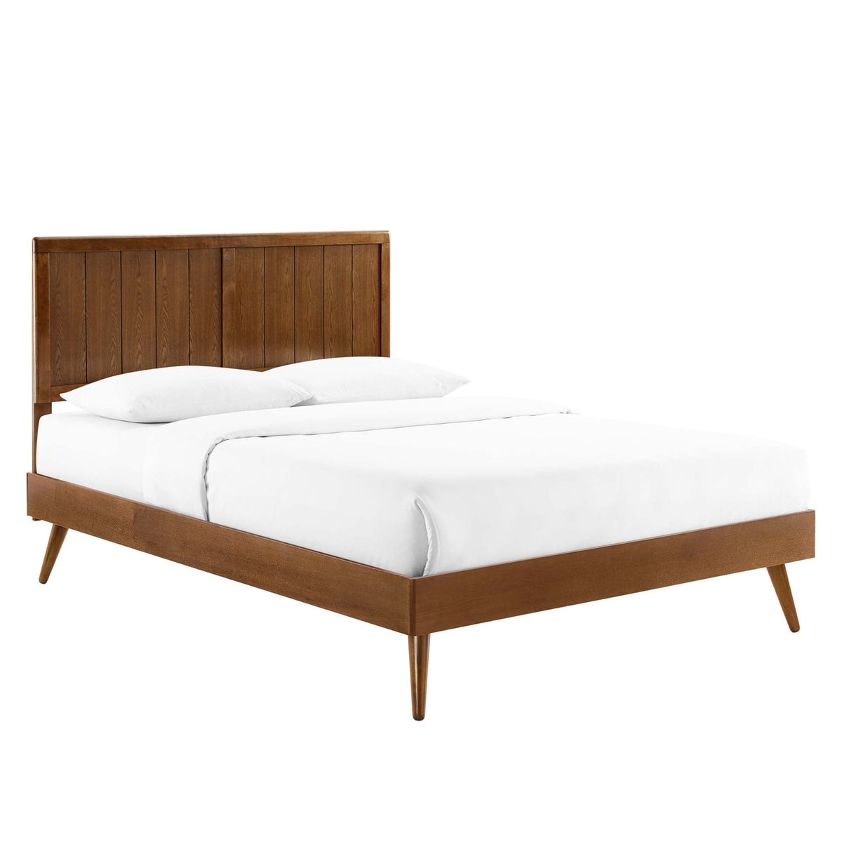 Alana Wood Platform Bed With Splayed Legs by Modway