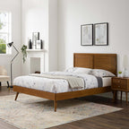 Marlee Wood Platform Bed With Splayed Legs by Modway