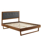 Willow Wood Queen Platform Bed With Angular Frame by Modway