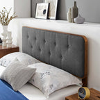 Bridgette Wood Queen Platform Bed With Angular Frame by Modway