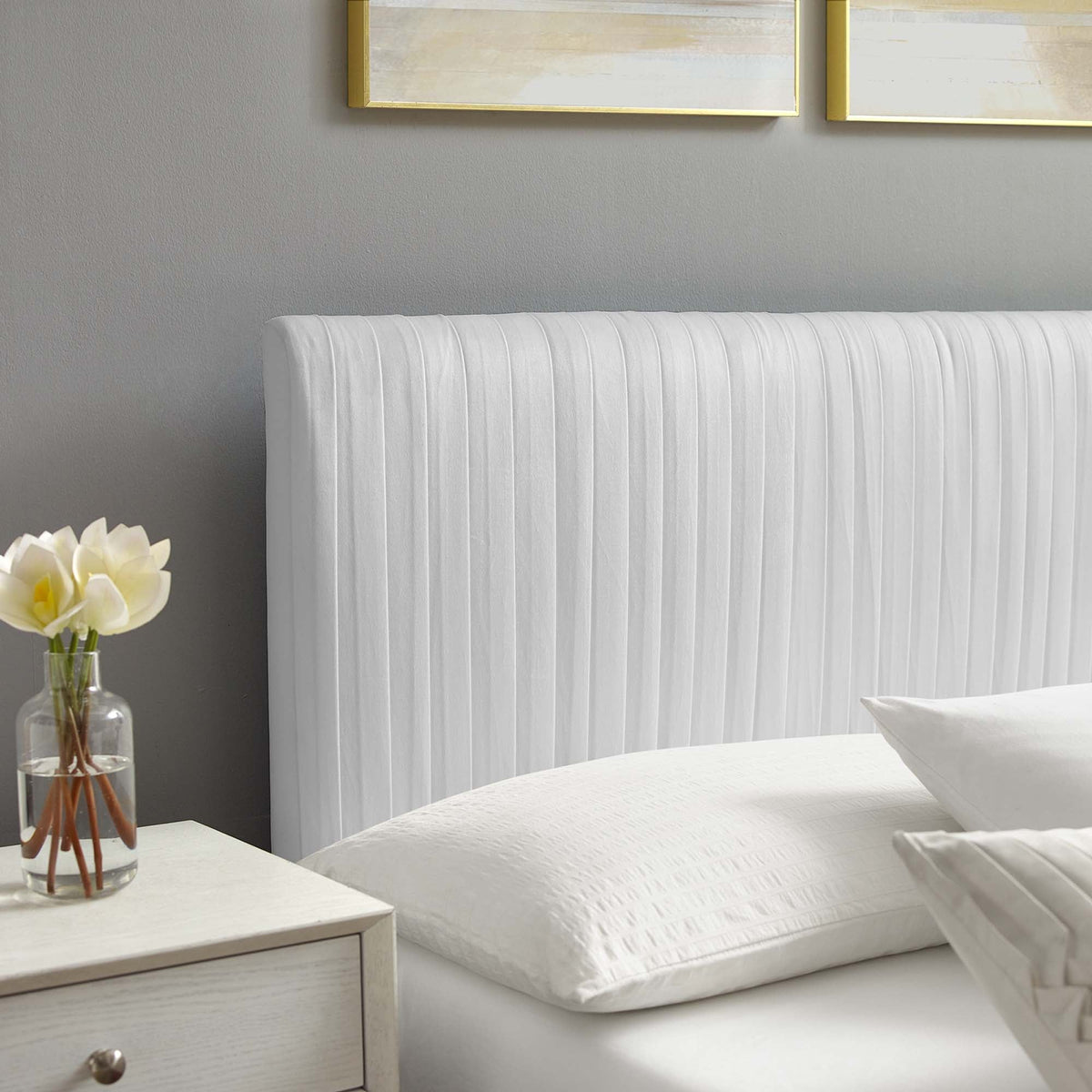 Peyton Performance Velvet Queen Platform Bed by Modway - MOD-6595
