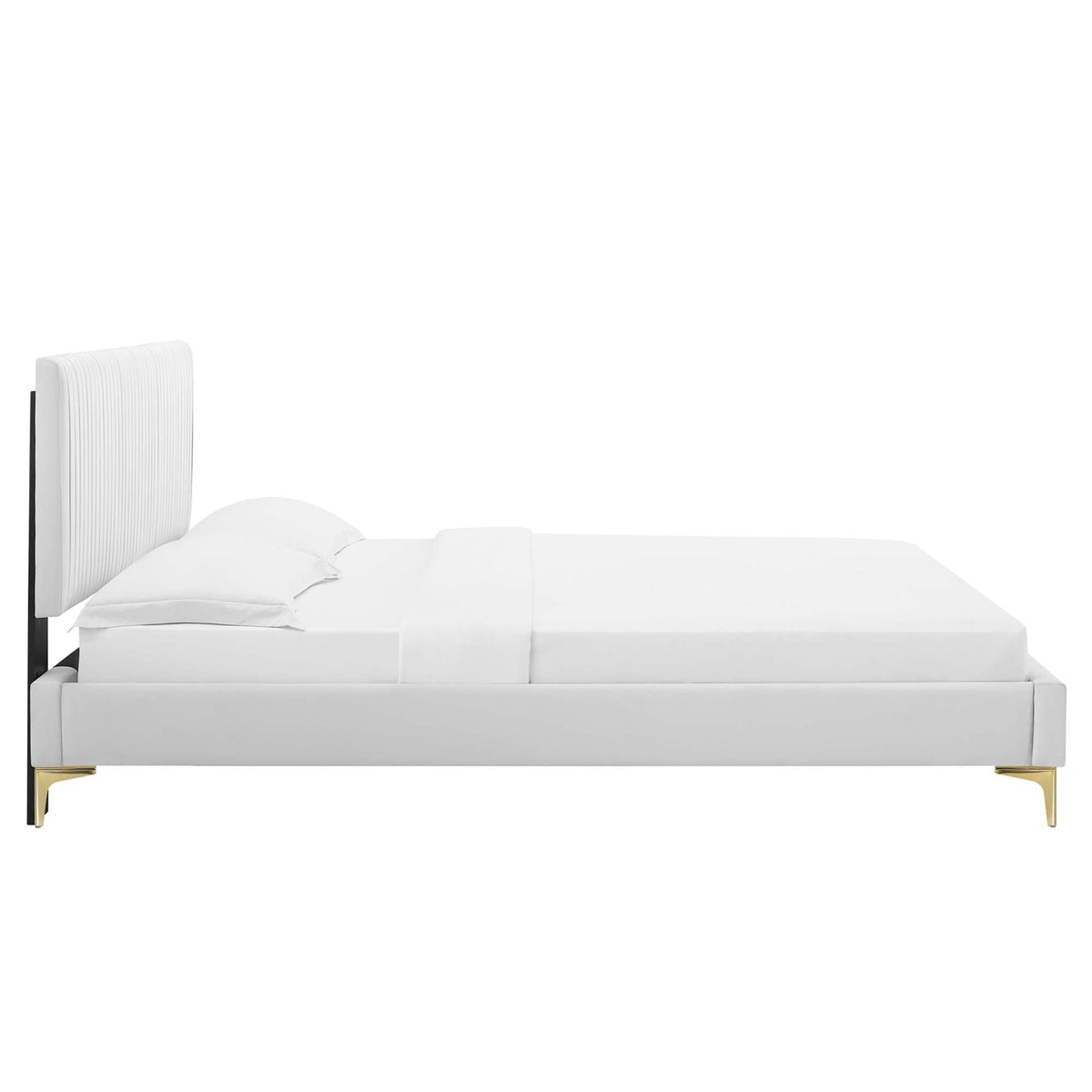 Peyton Performance Velvet Queen Platform Bed by Modway - MOD-6595