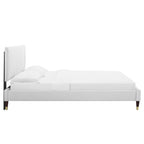 Peyton Performance Velvet Queen Platform Bed by Modway - MOD-6596