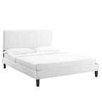 Peyton Performance Velvet Queen Platform Bed by Modway - MOD-6597