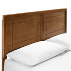 Marlee Wood King Platform Bed With Angular Frame by Modway