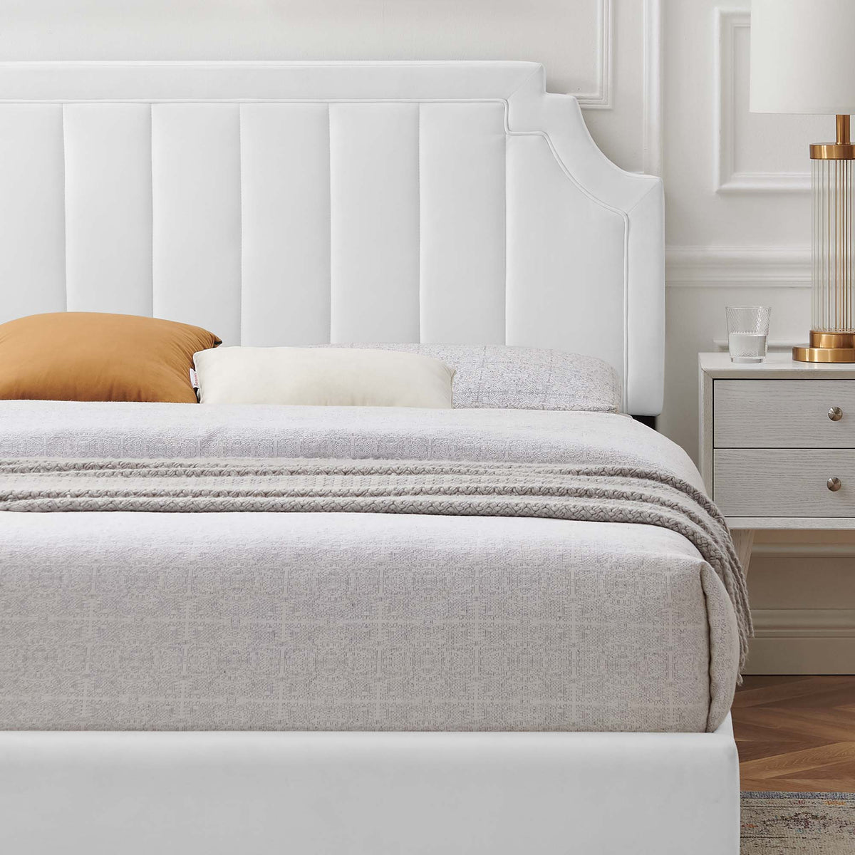 Sienna Performance Velvet Queen Platform Bed by Modway - MOD-6712