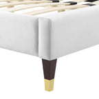 Sienna Performance Velvet Queen Platform Bed by Modway - MOD-6713