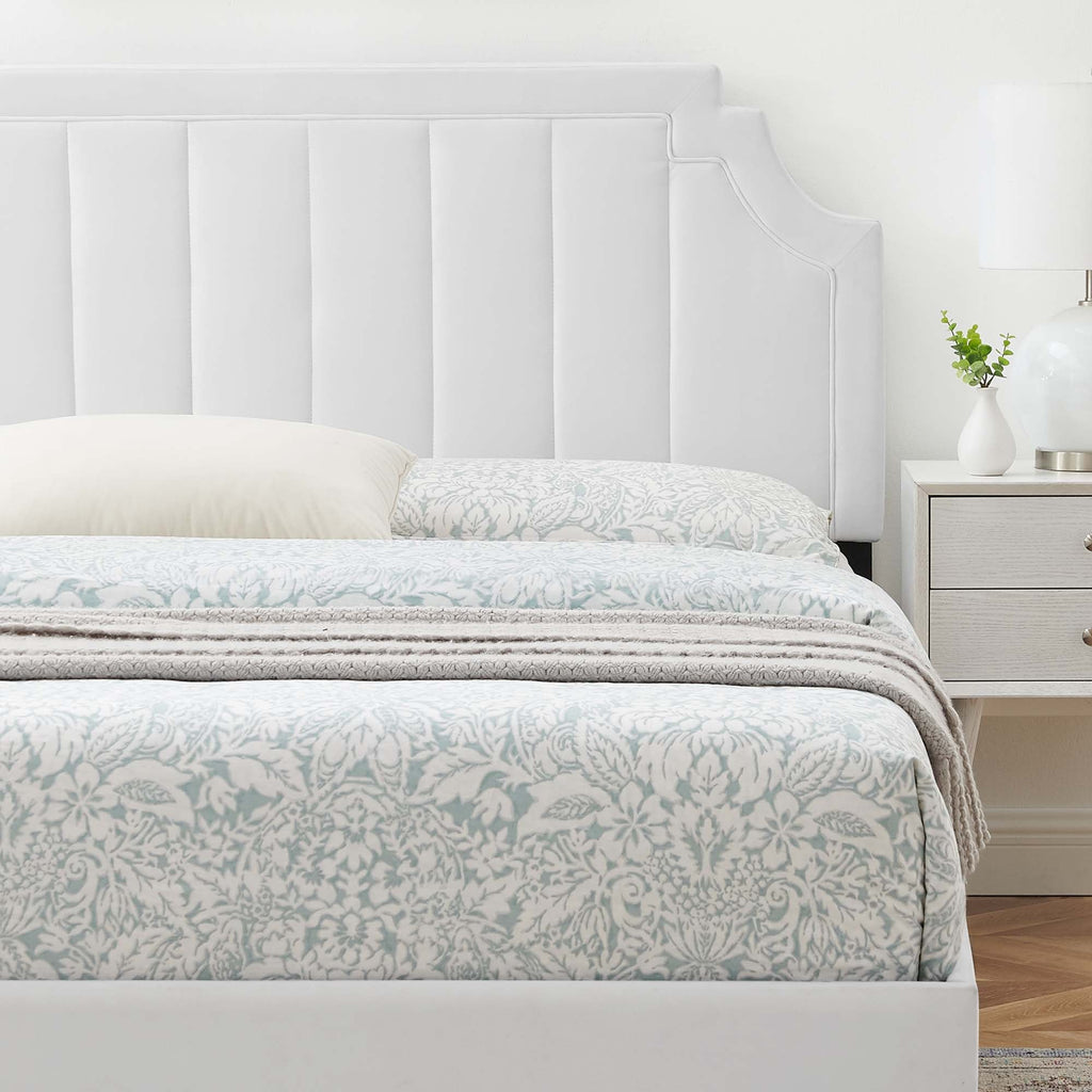 Sienna Performance Velvet Queen Platform Bed by Modway - MOD-6714