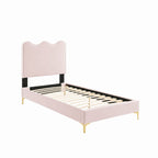 Current Performance Velvet Twin Platform Bed by Modway - MOD-6727