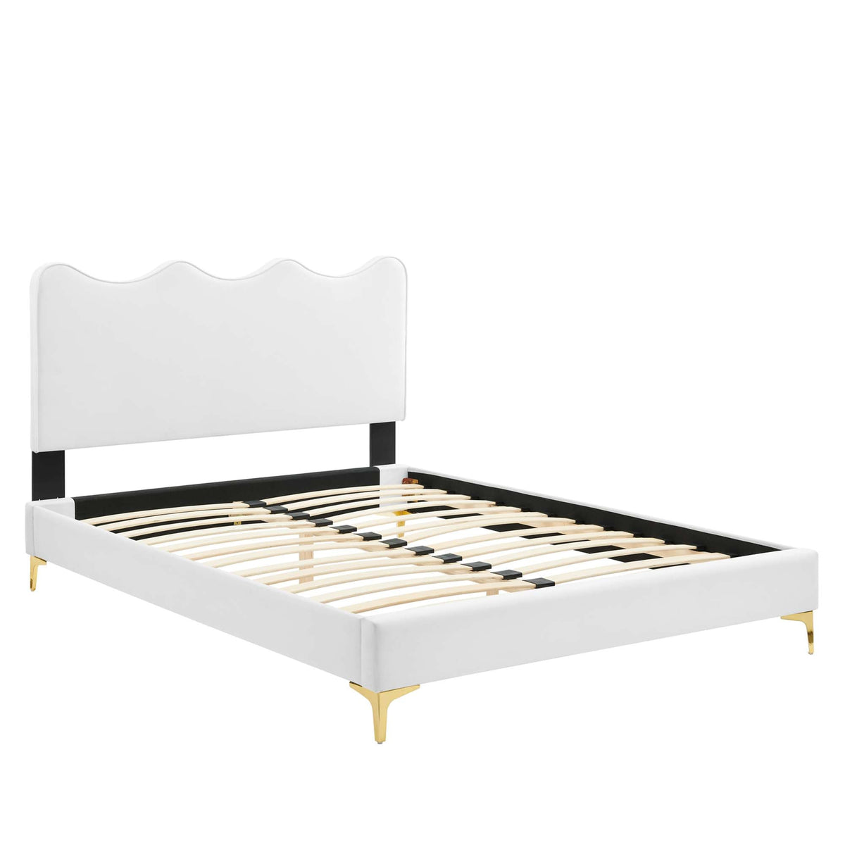 Current Performance Velvet Full Platform Bed by Modway - MOD-6730