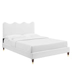 Current Performance Velvet Full Platform Bed by Modway - MOD-6731